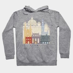 Gdansk skyline poster Hoodie